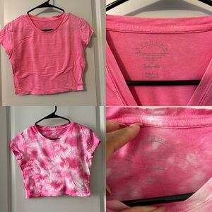 Sundown by Splendid - Crop Top pink bundle - small